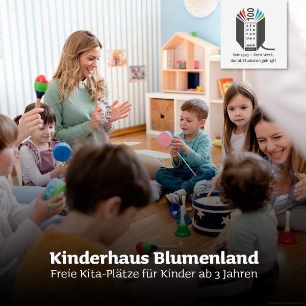 Kinderhaus Blumenland - Freie Kita-Plätze für Kinder ab 3 Jahren