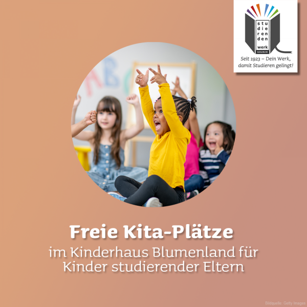 Freie Kita-Plätze im Kinderhaus Blumenland